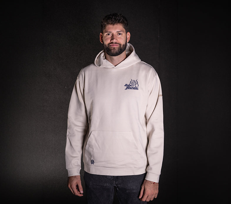 Craft Teamhoodie "Feuervogel" Beige