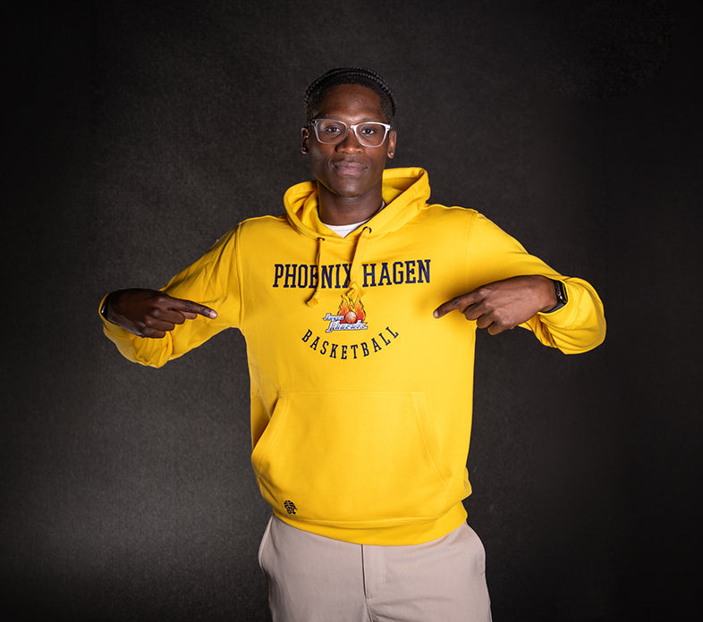 Phoenix Hagen Basketball Hoodie - Gelb